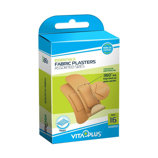 Vitaplus Plaster Fabric Assorted 16 Plasters