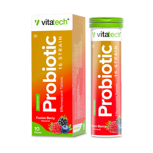 Vitatech Vita+ Probiotic Berry Fusion 10 Effervescent Tablets