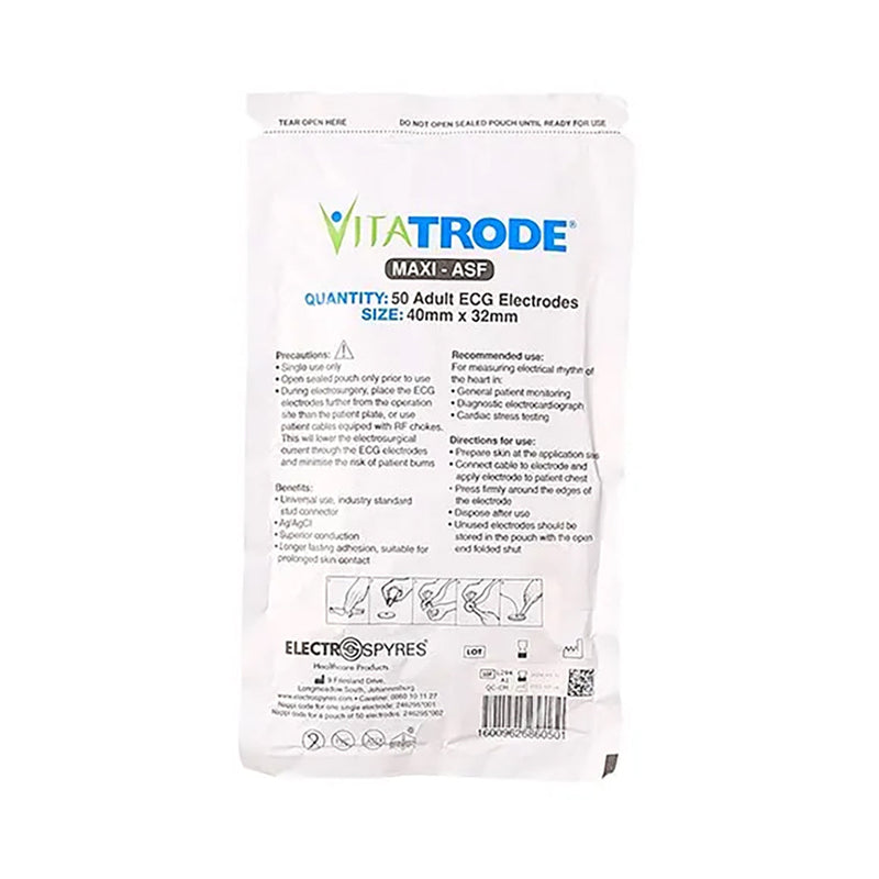 Vitatrode ECG Elec Maxi ASF40x32mm 50 Pack