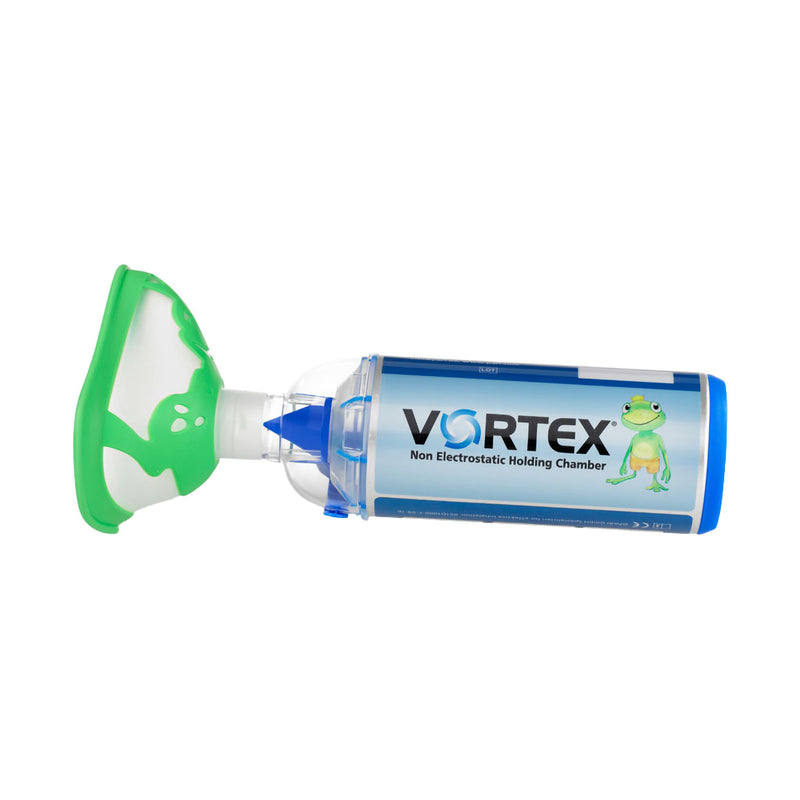 Vortex Holding Chamber For Children Mask Frog