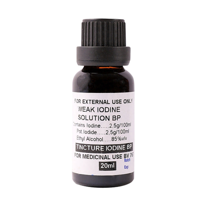 Weak Iodine Tincture 20ml