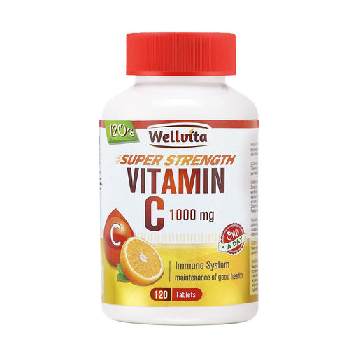 Wellvita Vitamin C 1000mg 120 Tablets