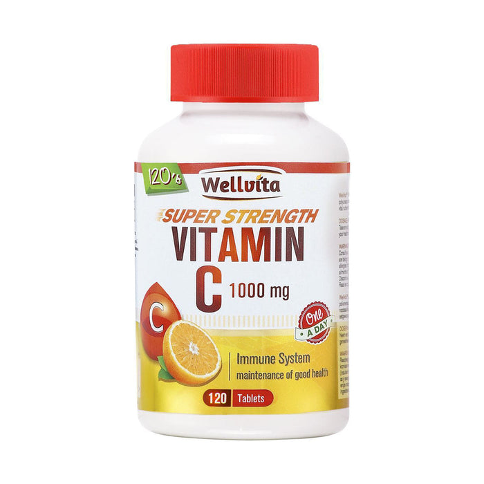 Wellvita Vitamin C 1000mg 120 Tablets