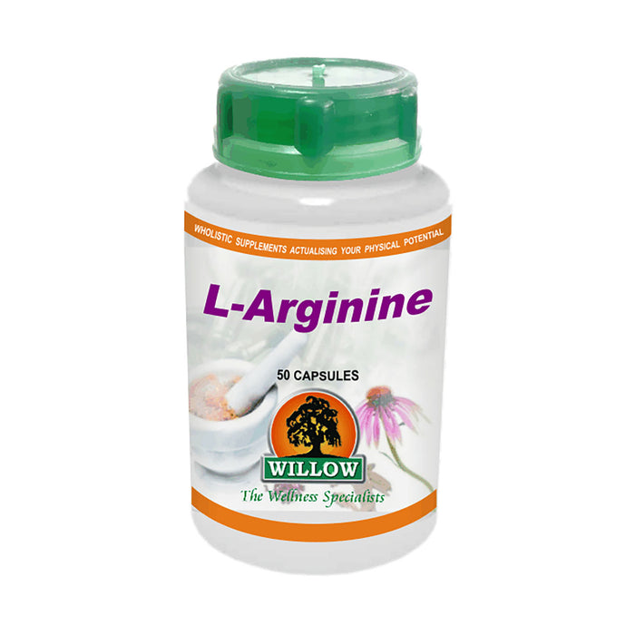 Willow L-Arginine 50 Capsules