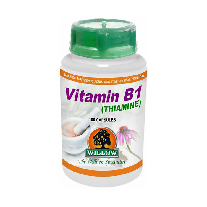 Willow Vitamin B1 (Thiamine) 50 Capsules