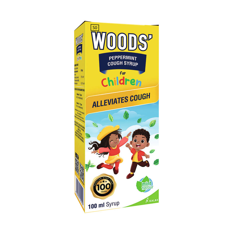 Woods' Peppermint Cough Syrup For Children 100ml