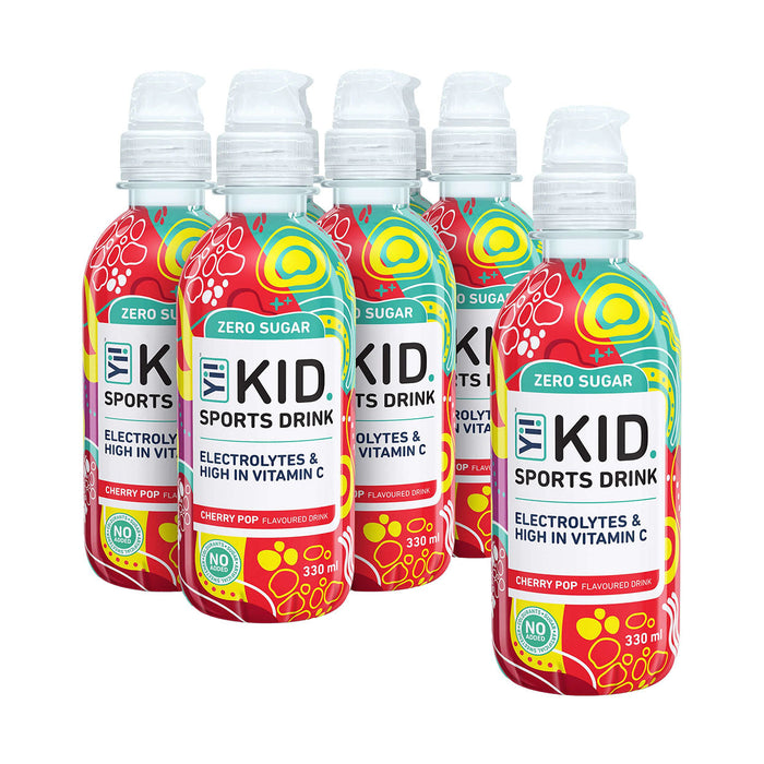 Yi! Kid Sports Drink Cherry Pop 330ml x 6 Pack