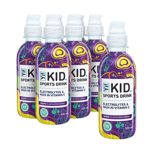 Yi! Kid Sports Drink Grape 330ml x 6 Pack