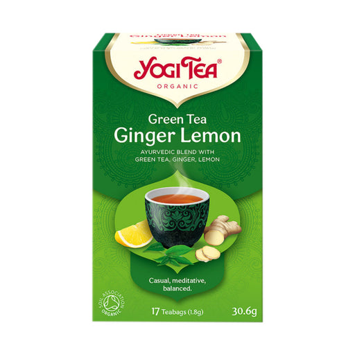 Yogi Tea Green Ginger Lemon 17 Teabags