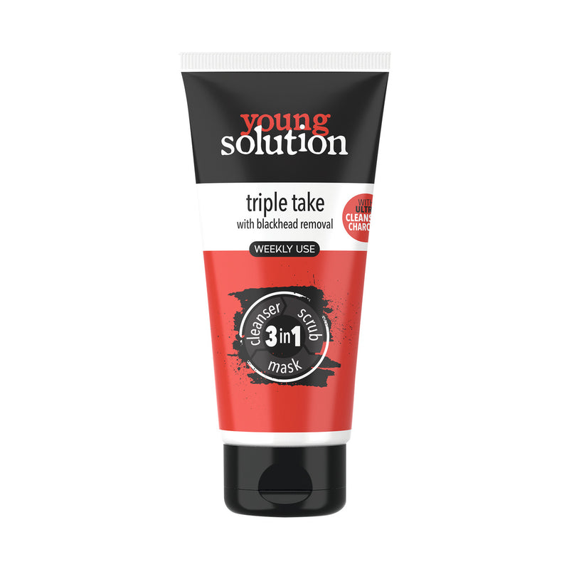 Young Solution Triple Take 3-In-1 Cleanser, Scrub, Mask 100ml