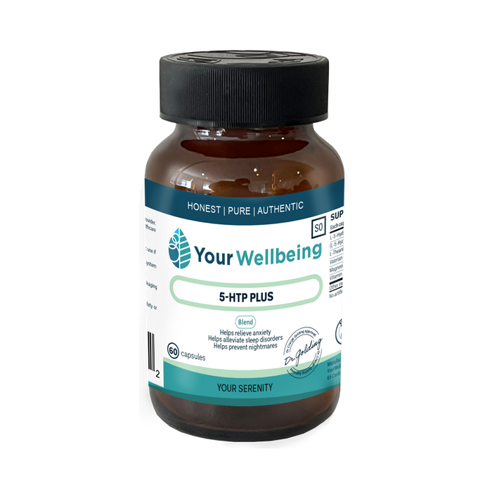 Your Wellbeing 5-HTP Plus 60 Capsules