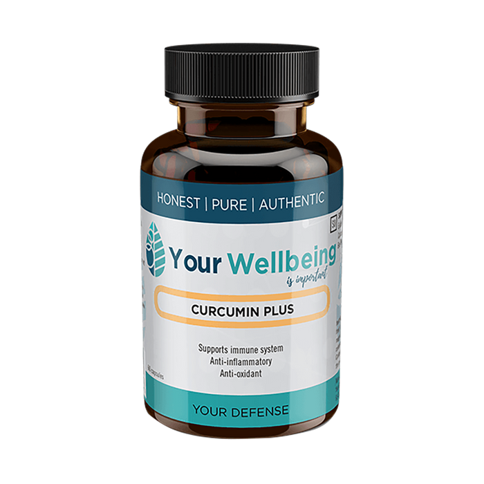 Your Wellbeing Curcumin Plus 60 Capsules