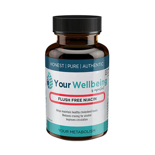 Your Wellbeing Flush Free Niacin 60 Capsules