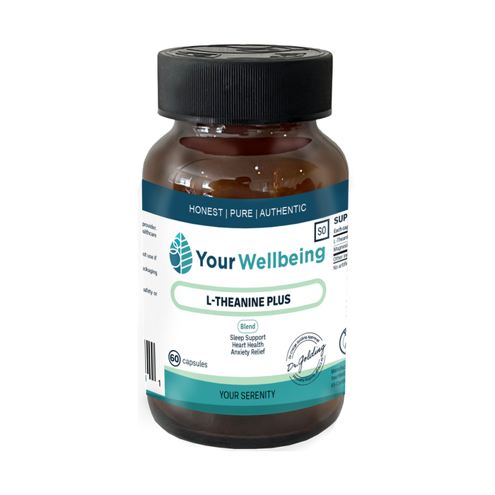 Your Wellbeing L-Theanine Plus 60 Capsules