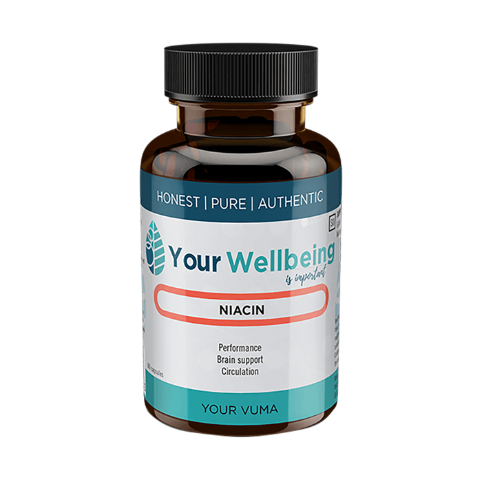 Your Wellbeing Niacin 60 Capsules