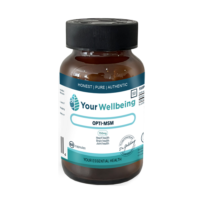 Your Wellbeing Opti-Msm 60 Capsules