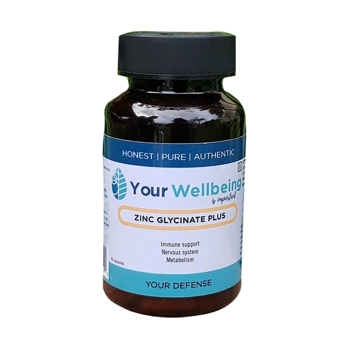 Your Wellbeing Zinc Glycinate 30 Capsules