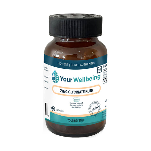 Your Wellbeing Zinc Glycinate Plus 60 Capsules
