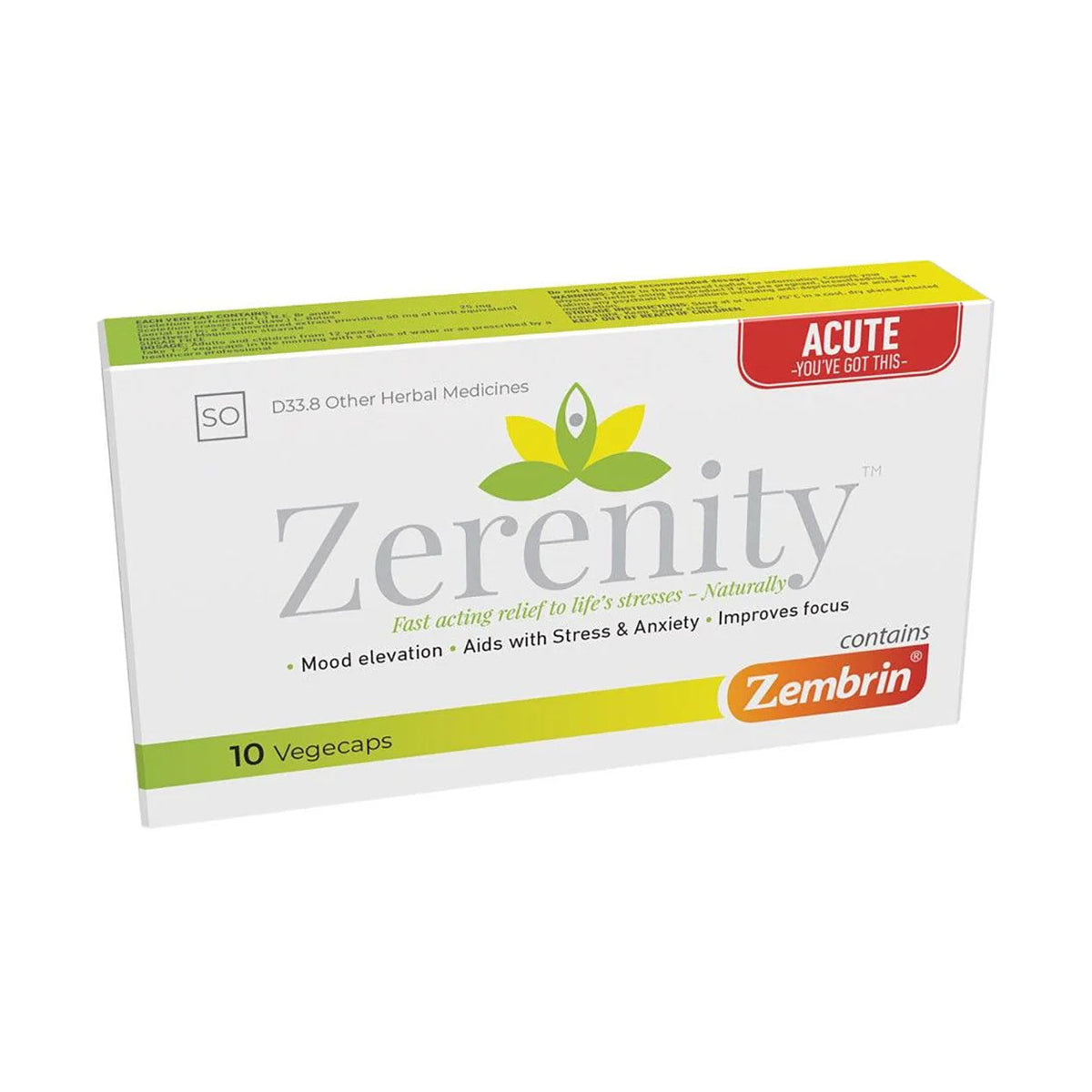 Zerenity 10 Capsules - Med365