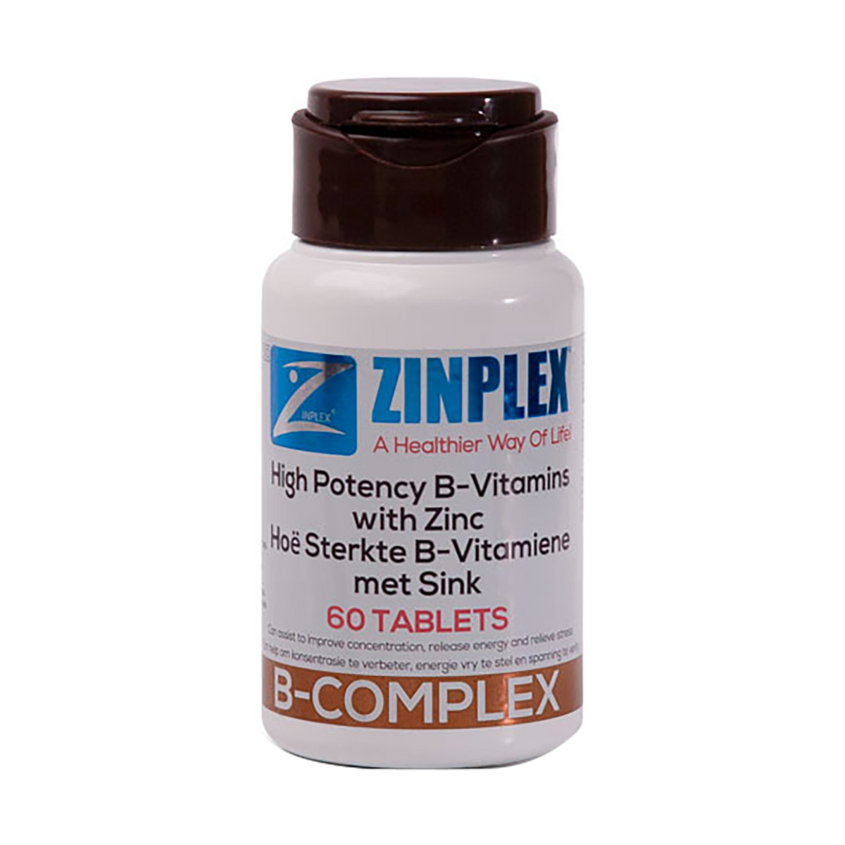 Zinplex B Complex 60 Capsules - Med365