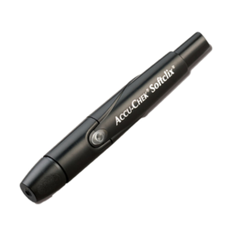 Accu-Chek Softclix lancing device shown alone
