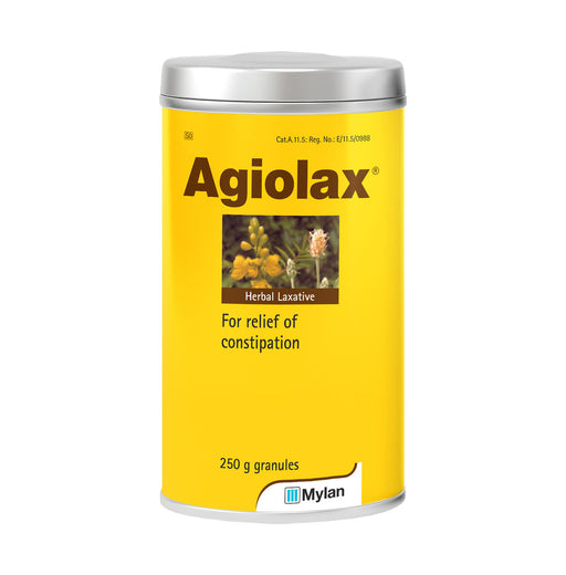 Front label of Agiolax Herbal Laxative Granules 250g