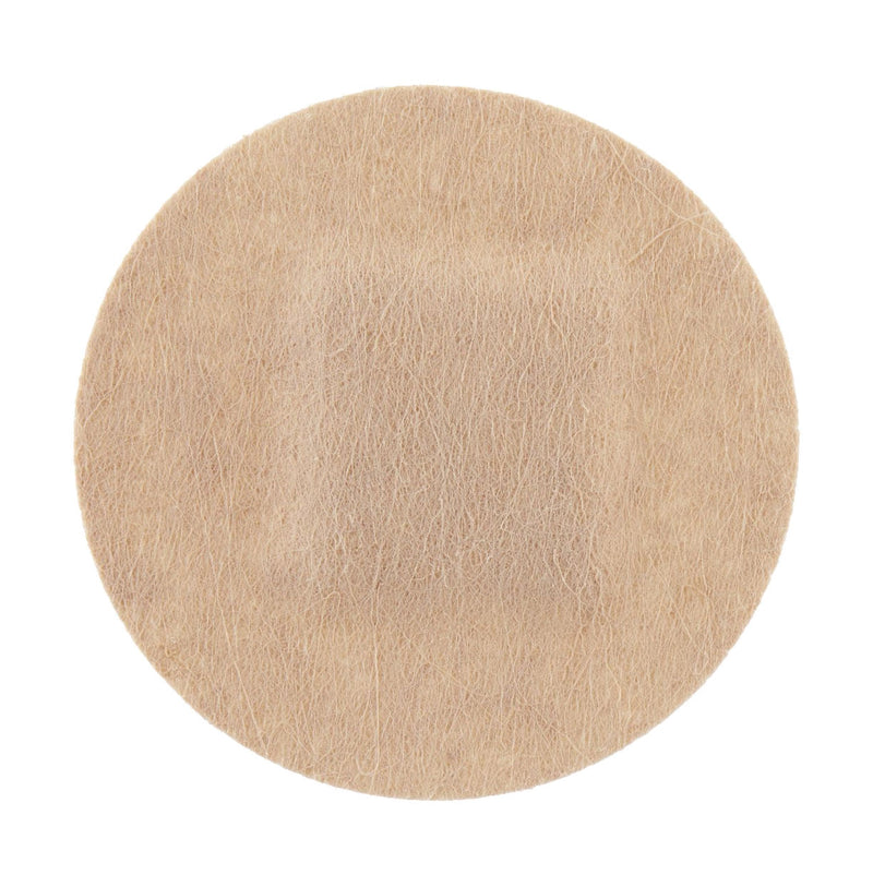 Nexcare Blood-Stop Assorted Plasters 14 Pack, close-up of a single round plaster