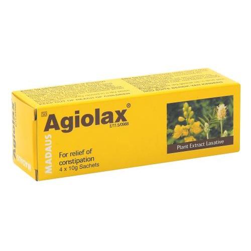 Agiolax Laxative 4 x 10 g Sachets