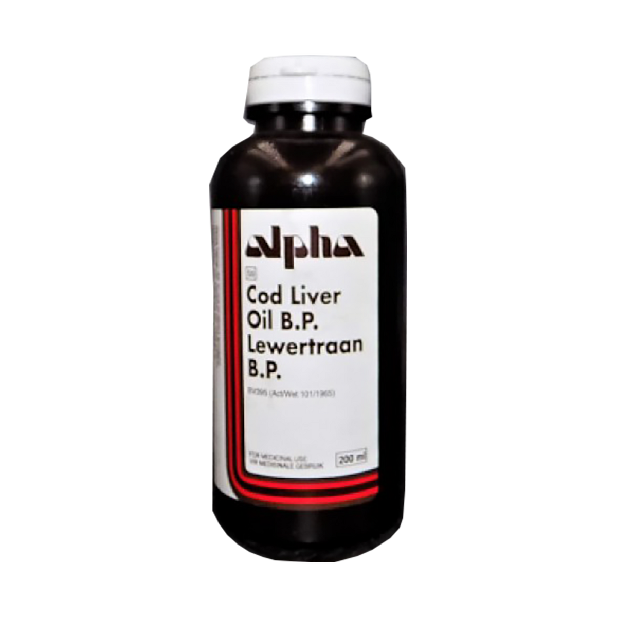 Alpha Cod Liver Oil 200ml Med365