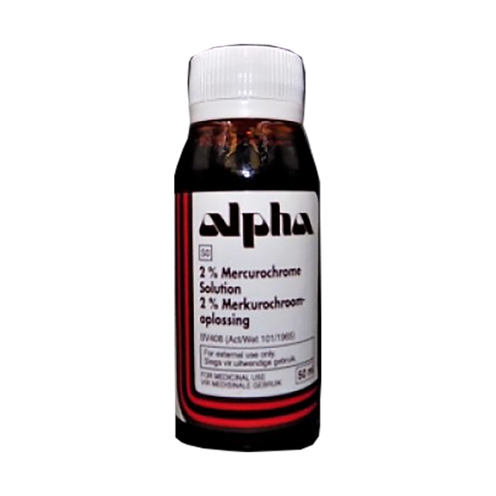 Alpha Mercurochrome 2% 50ml