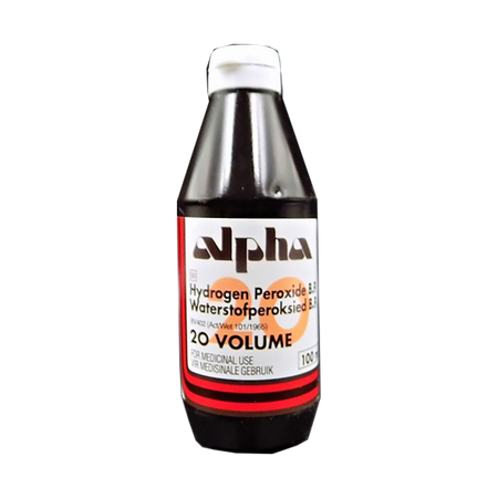 Rページ　100ml +20ml Alpha Peroxide 20 Volume 100ml - Med365