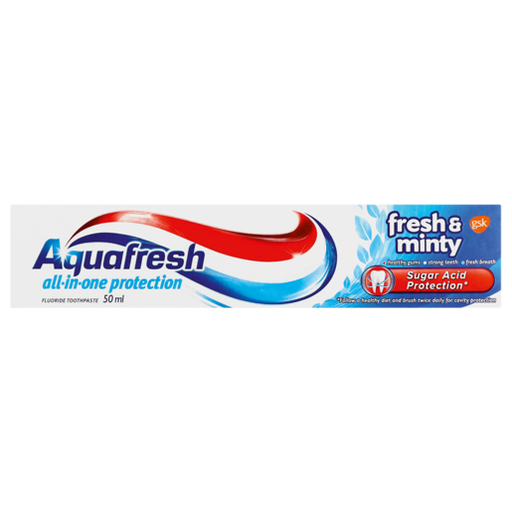 Aquafresh Toothpaste Fresh & Minty 50ml