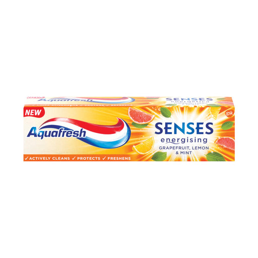 Aquafresh Toothpaste Senses Energising Grapefruit, Lime & Mint