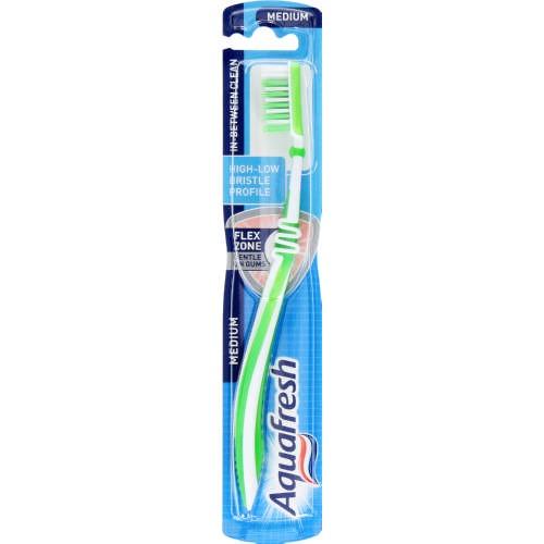 Aquafresh Toothbrush In Between Clean Medium