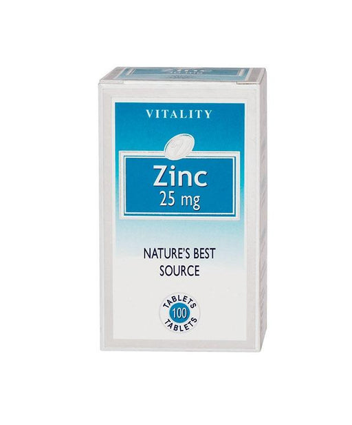 Vitality - Zinc 100 Tablets