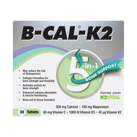 B-Cal-K2 30 Tablets - Med365