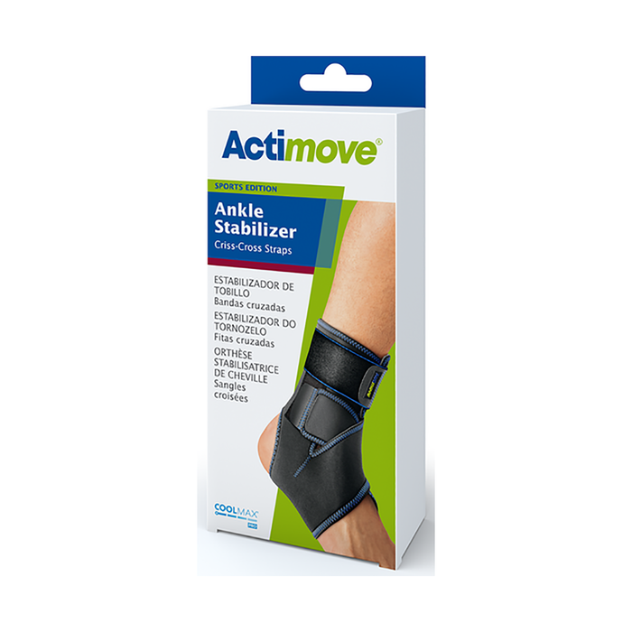 BSN ActiMove Ankle Stabilizer Criss-Cross Straps Sports Edition