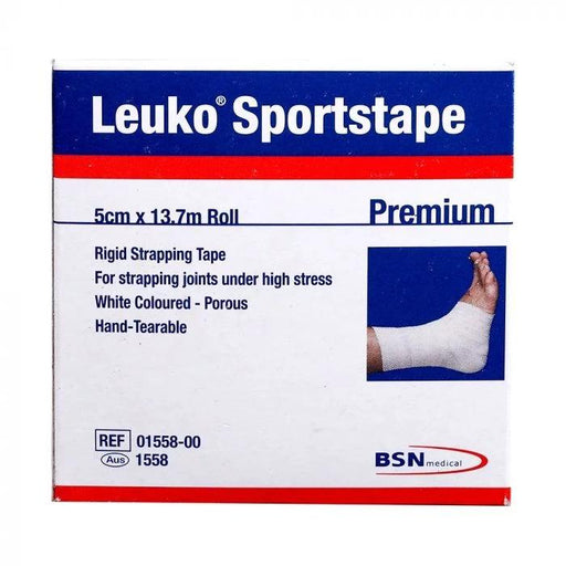 BSN Medical Leuko Sportstape Premium Rigid Strapping Tape 50mmx13.7m 1 Unit