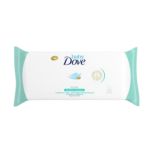 Baby Dove Wipes Sensitive Moisture 50 Wipes