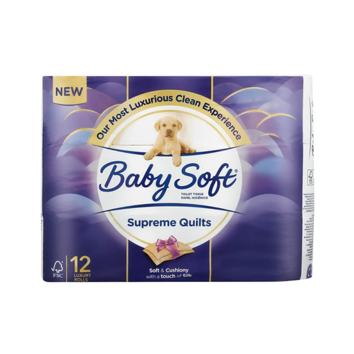 Baby Soft Supreme Quilts 12 Rolls