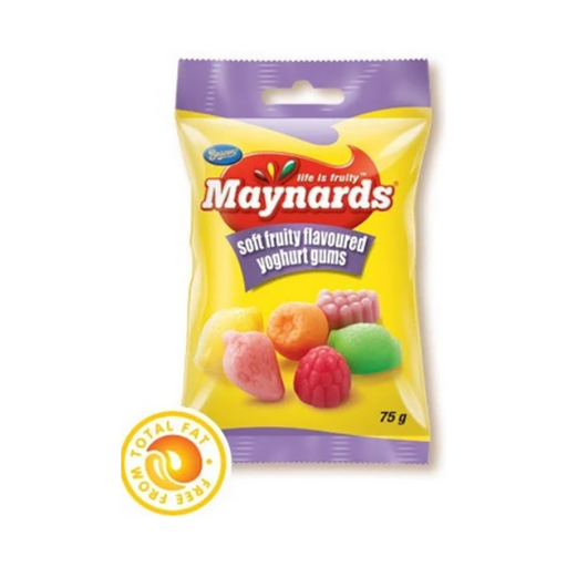 Beacon Maynards Fruity Yoghurt Gums 75g x 24 packs