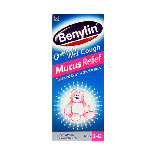 Benylin Wet Cough Mucus Relief Age 2+ 200ml