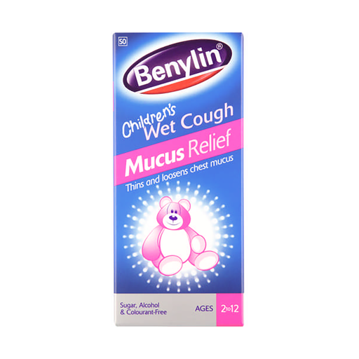 Benylin Children's Wet Cough Mucus Relief Age 2 to 12 200ml