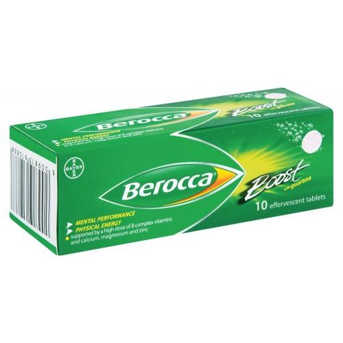 Berocca Boost 10 Effervescent Tablets