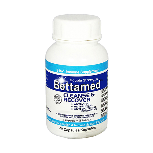 Bettamed Cleanse & Recover Double Strength 40 Capsules