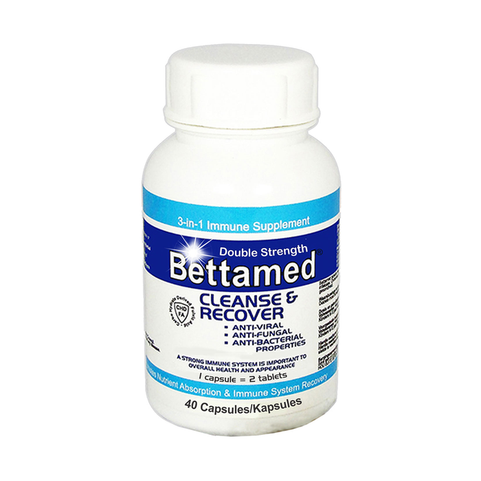 Bettamed Cleanse & Recover Double Strength 40 Capsules
