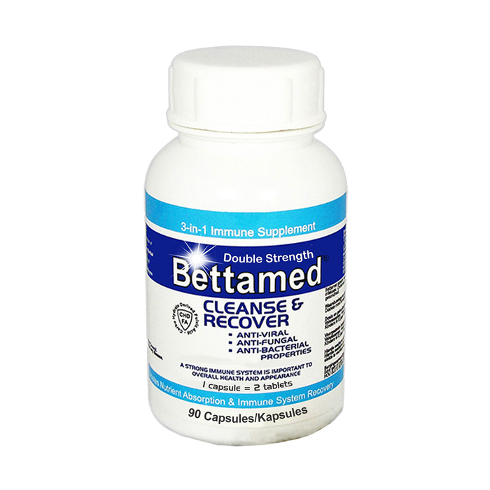 Bettamed Cleanse & Recover Double Strength 90 Capsules