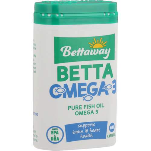 Bettaway Betta Omega 3 60 Capsules