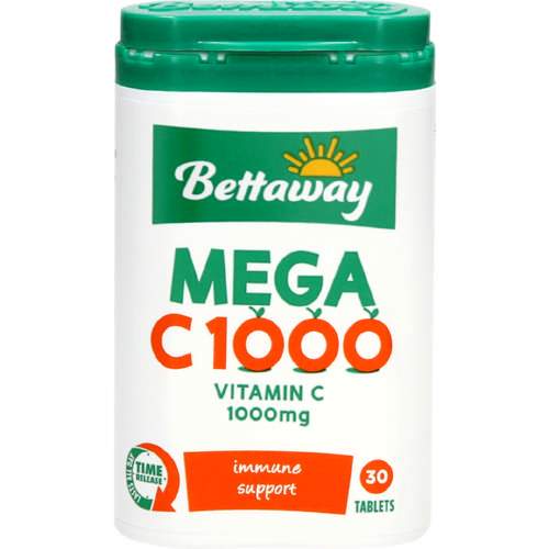 Bettaway Mega C1000 30 Tablets