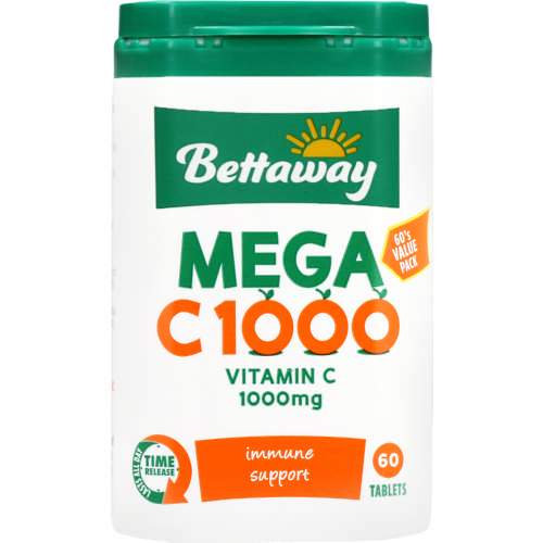 Bettaway Mega C1000 60 Tablets
